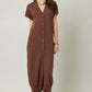 Brown Button Up Dress/Cardigan