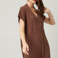 Brown Button Up Dress/Cardigan