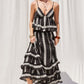 Black & White Ruffle Skirt