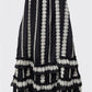 Black & White Ruffle Skirt