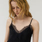 Black Silk & Lace Camisole