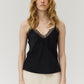 Black Silk & Lace Camisole