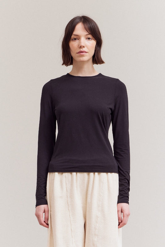 Mock Neck Jersey Top
