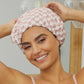 Satin Lined Flexi Shower Cap