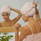 Satin Lined Flexi Shower Cap