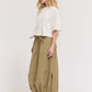 Khaki Parachute Skirt