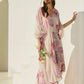Floral Kaftan Dress