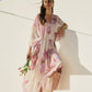Floral Kaftan Dress