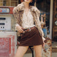 Ecru Frilly Blouse
