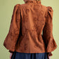 Rust Embellished Shirt