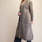 Leopard Print Denim Coat