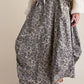 Animal Print Barrel Skirt