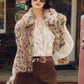 Ecru Frilly Blouse