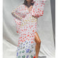 Floral Kaftan Dress