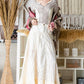 Natural Eyelet Maxi Skirt