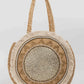 Gold Raffia Bag