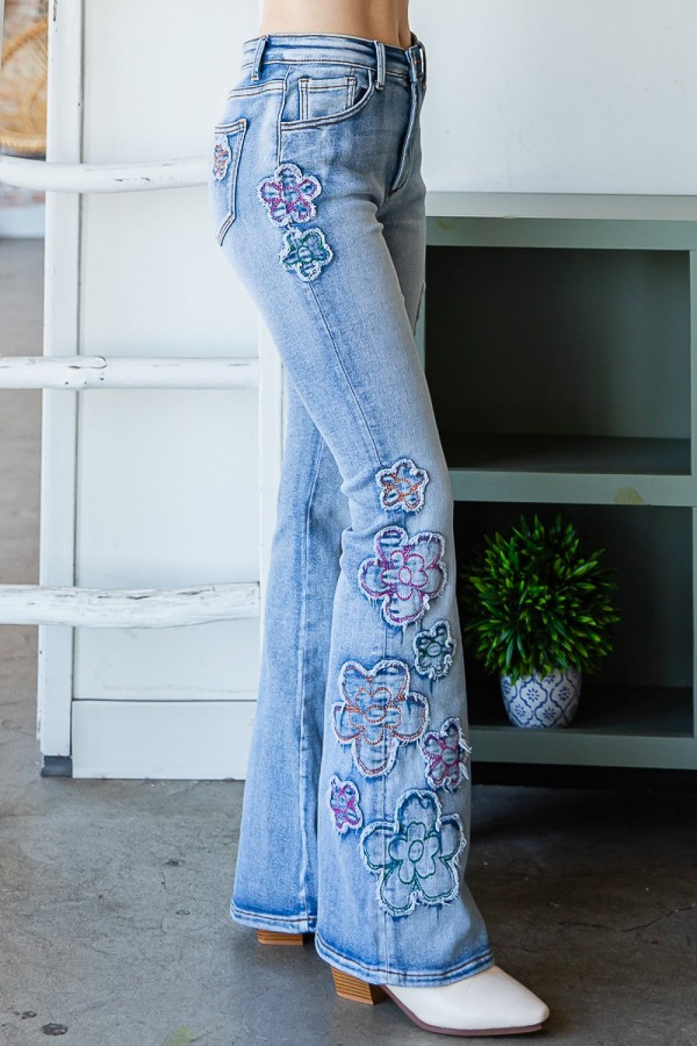 Daisy Denim Pants