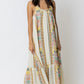 Natural Print Maxi Dress