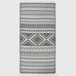 Turkish Towel - Black Abstract