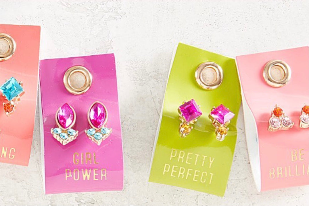 Gem Earrings - Pretty Perfect