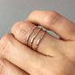 Rose Gold Spiral Ring