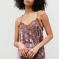 Blush Crushed Velvet Camisole
