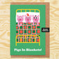 Pigs in Blanket Christmas Card