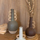 Ceramic Vase - Brown