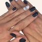 Black Stick on Gel Nails