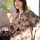 Print Blouse in Natural Tones