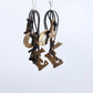 Big Love Leatherette Earrings - Gold