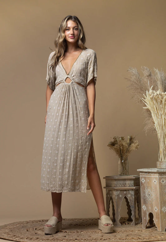 Natural Maxi Dress