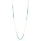 Turquoise Enamel Necklace