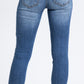 Skinny Jeans with Stud Pocket
