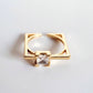 18K Gold Plated Ring