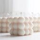 Cream Bubble Candle
