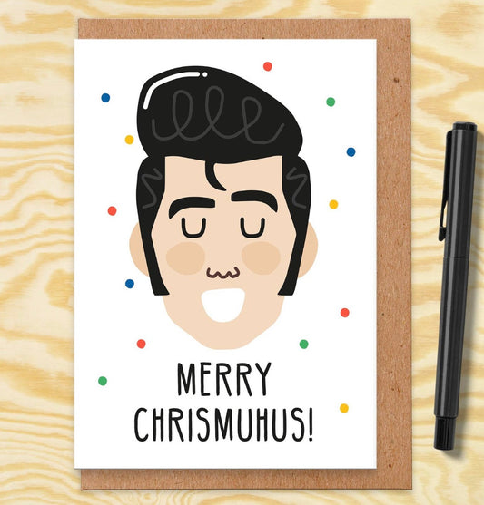 Elvis Christmas Card