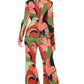 Curve - Winter Palm Plisse Pants