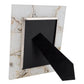 White Agate Photo Frame 5x7