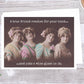 Greeting Card - Friendship & Wine