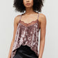 Blush Crushed Velvet Camisole