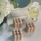 Beige Bubble Candle French Vanilla