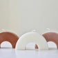 Cream Arch Candle