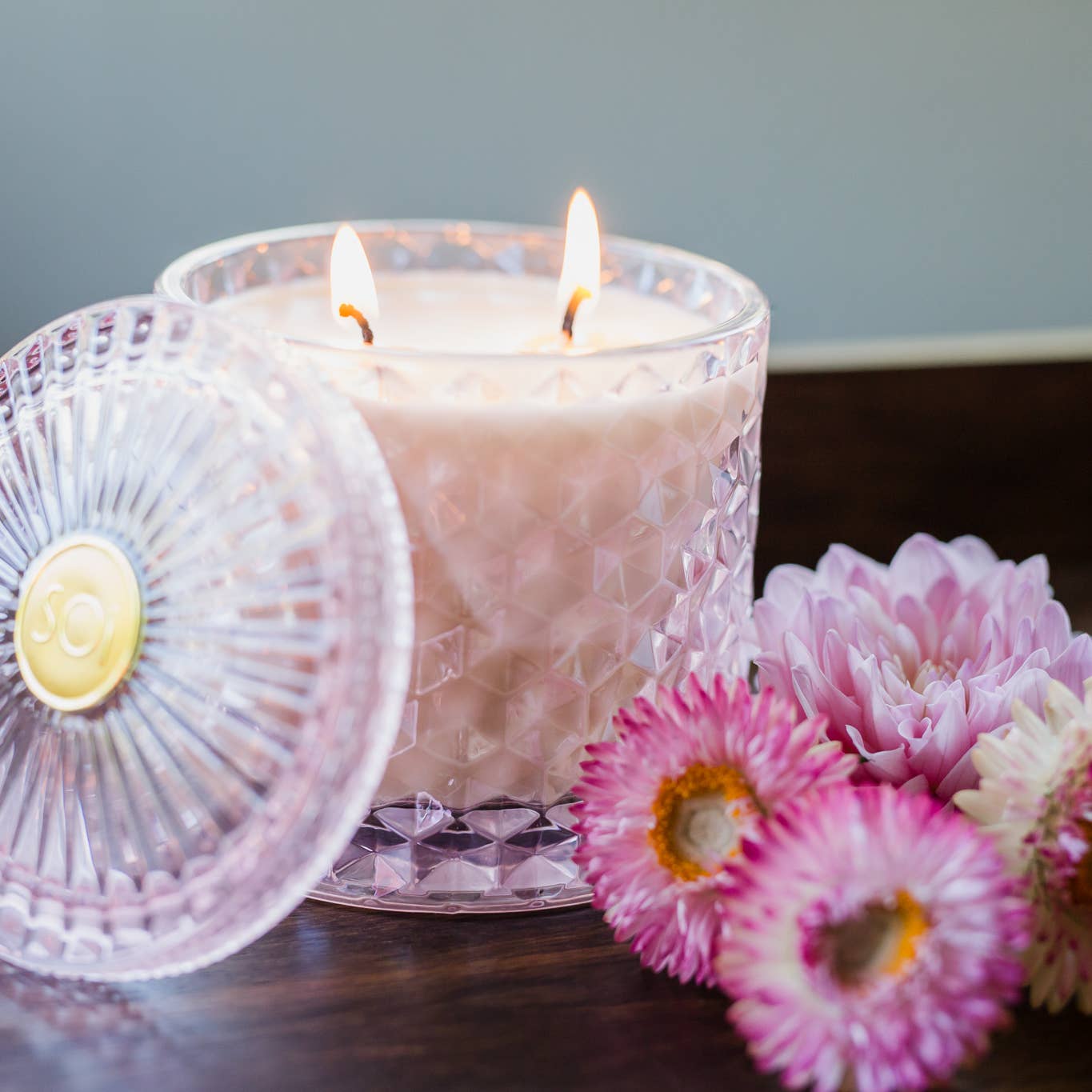 Peony Candle