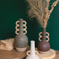 Ceramic Vase - Brown