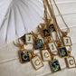 Mother of Pearl Initial Necklace