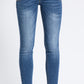 Skinny Jeans with Stud Pocket