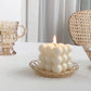 Cream Bubble Candle