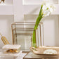 Gold Window Square Vase