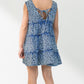 Girl’s Leopard Print Denim Dress